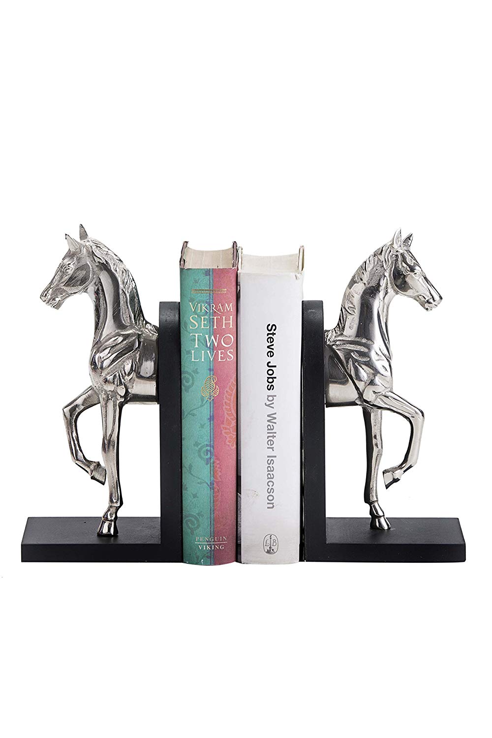 Buzzy Galloping horse bookend set of 2