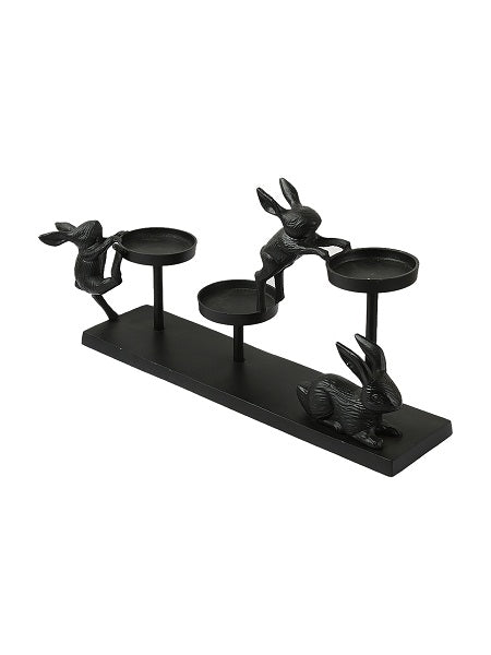 Autumn Hare Pillar Holder