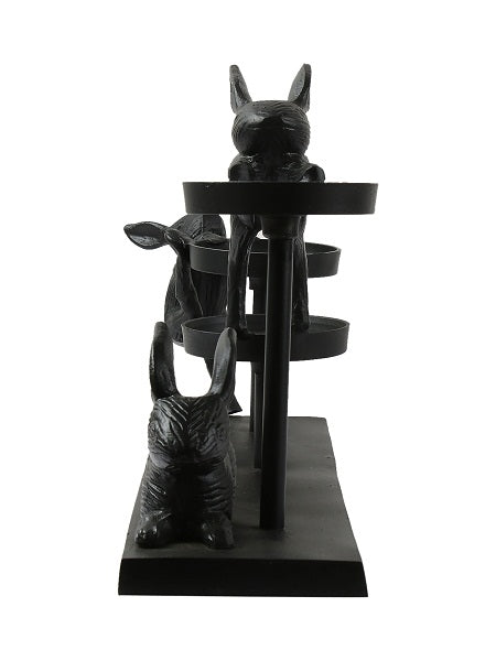 Autumn Hare Pillar Holder