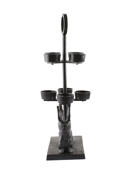 Autumn Hare T-Light Holder