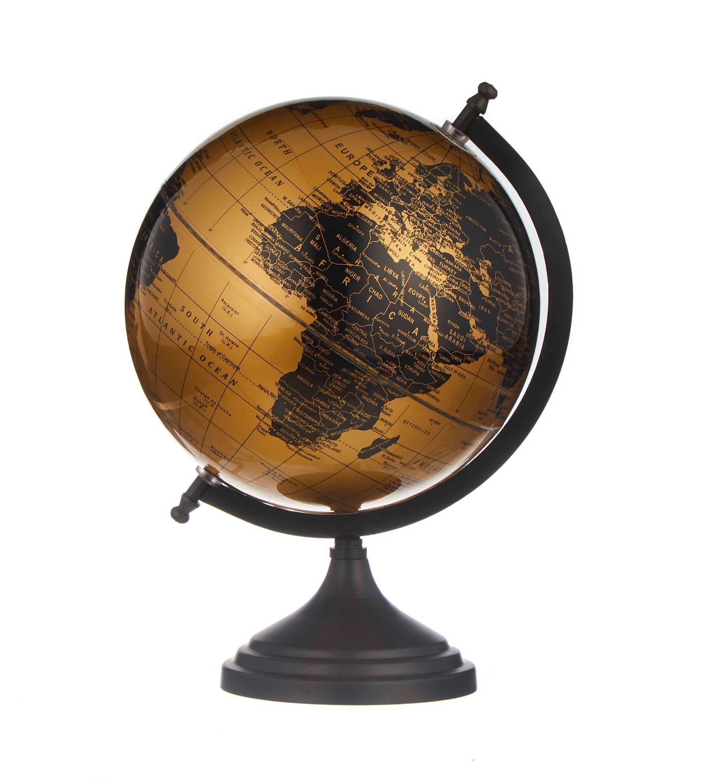 Walter Gold & Black Globe