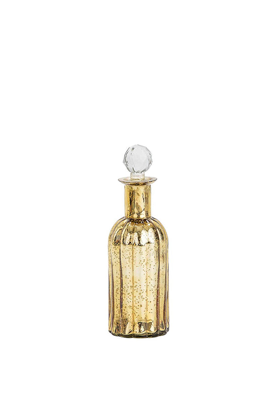 Harvey Gold glass decorative bottle Big
