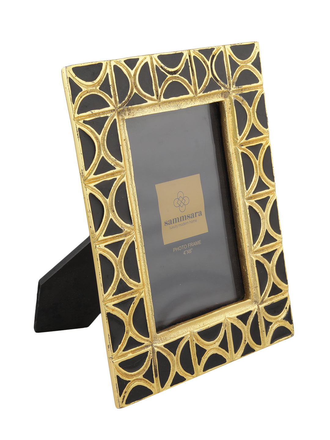 Orneo Black & Gold photo frame 4"x6"