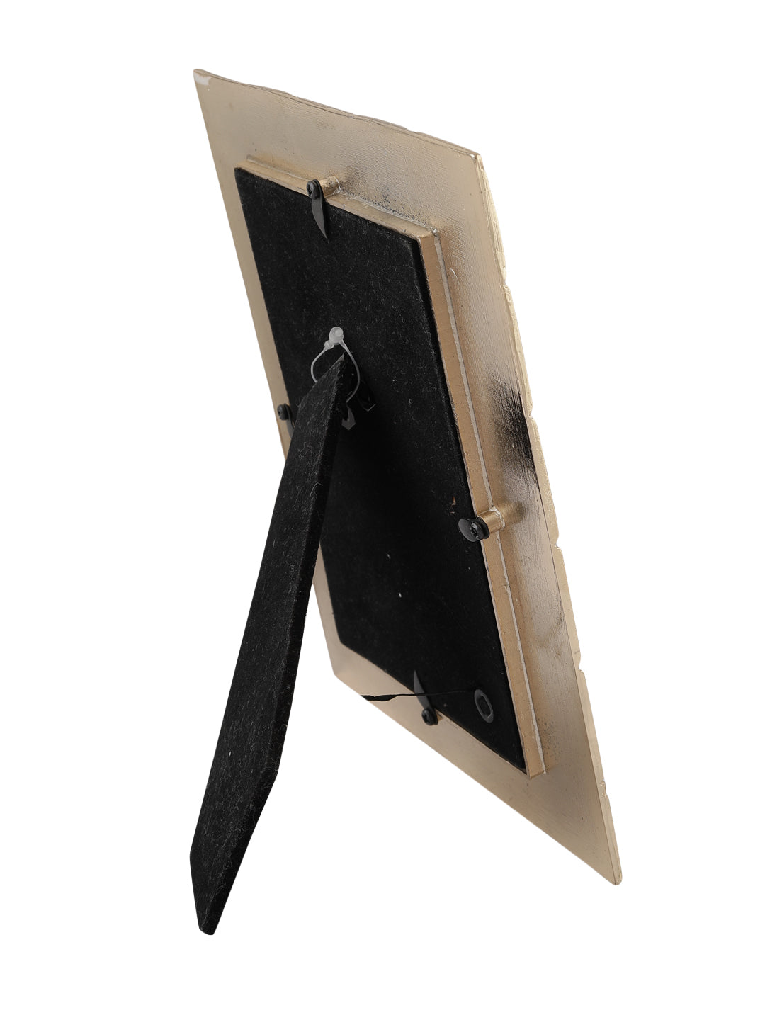 Neo White & Gold Photo Frame 4"x6"
