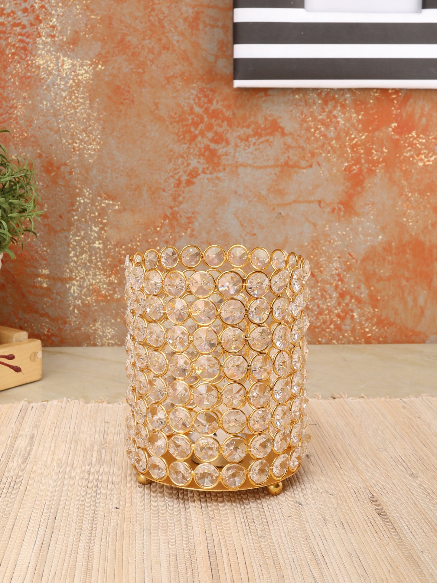 Ester Crystal T- Light Candleholder