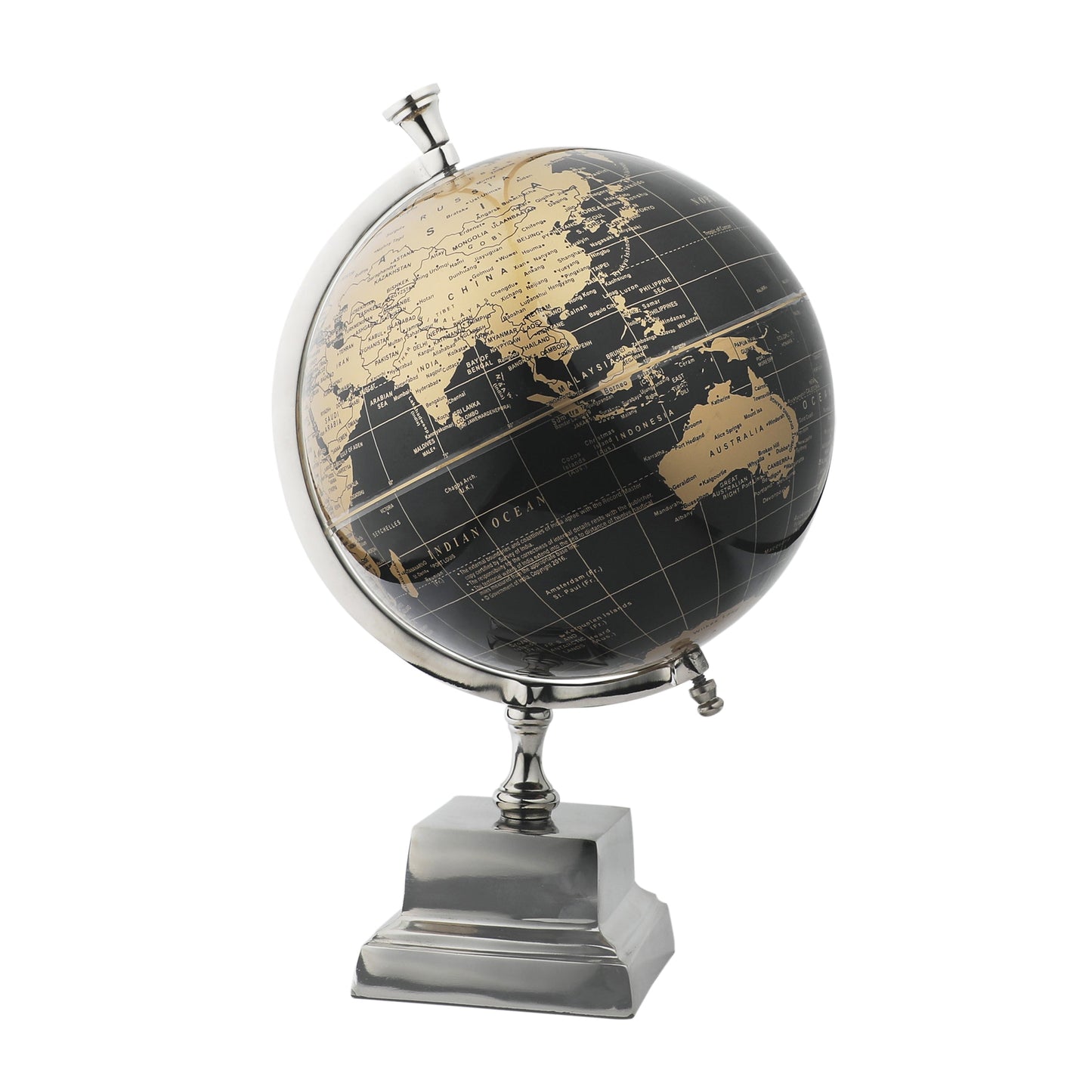 Nairobi Laminated Black Globe