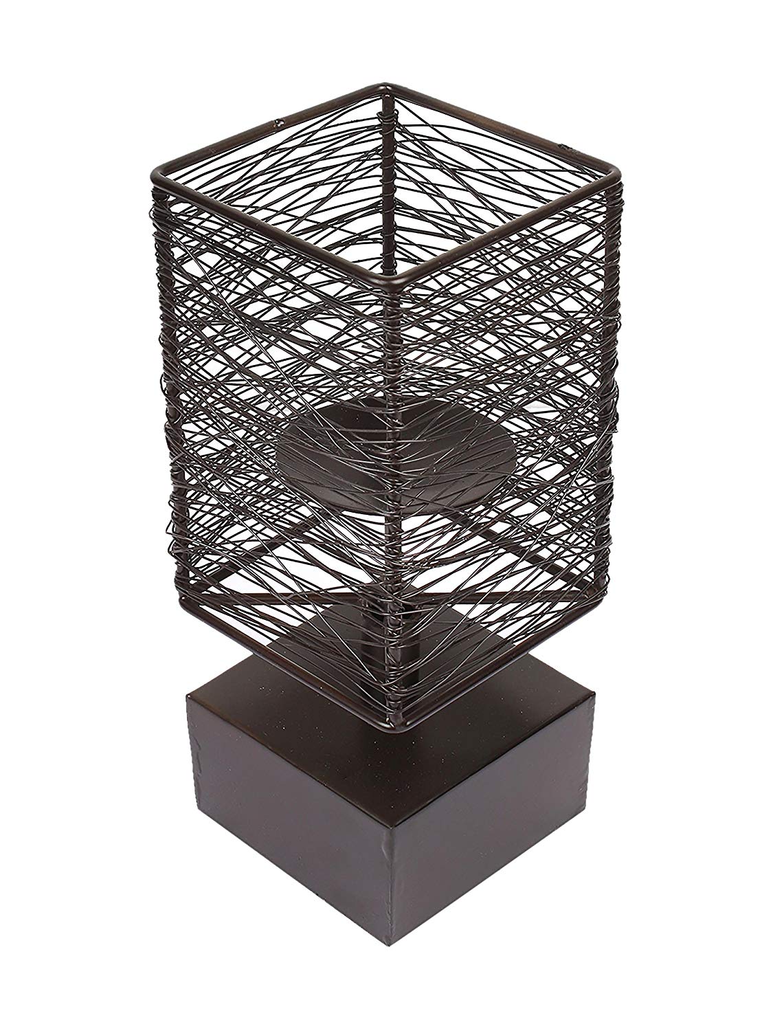 Geo Square wire candle stand