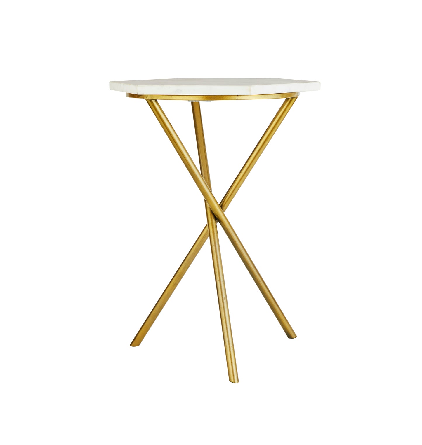 Chicago Gold Tripod Table
