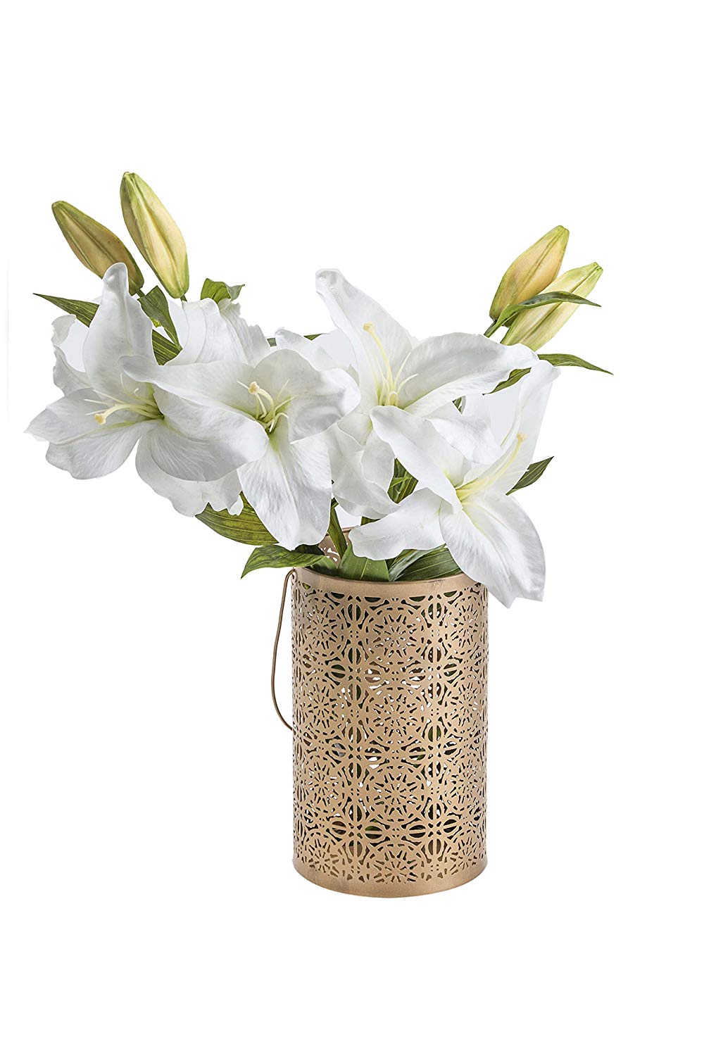 Cleopatra Gold Laser cut Lantern/Vase