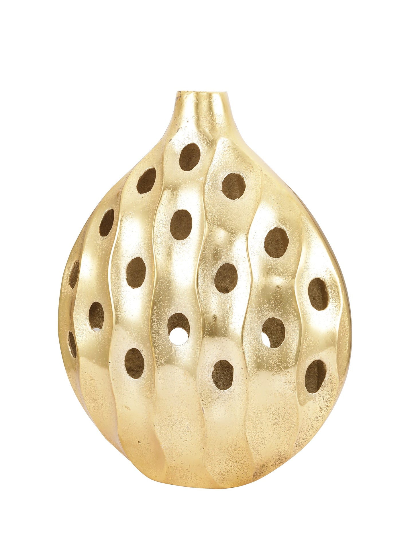 Gabriel Gold Flower Vase
