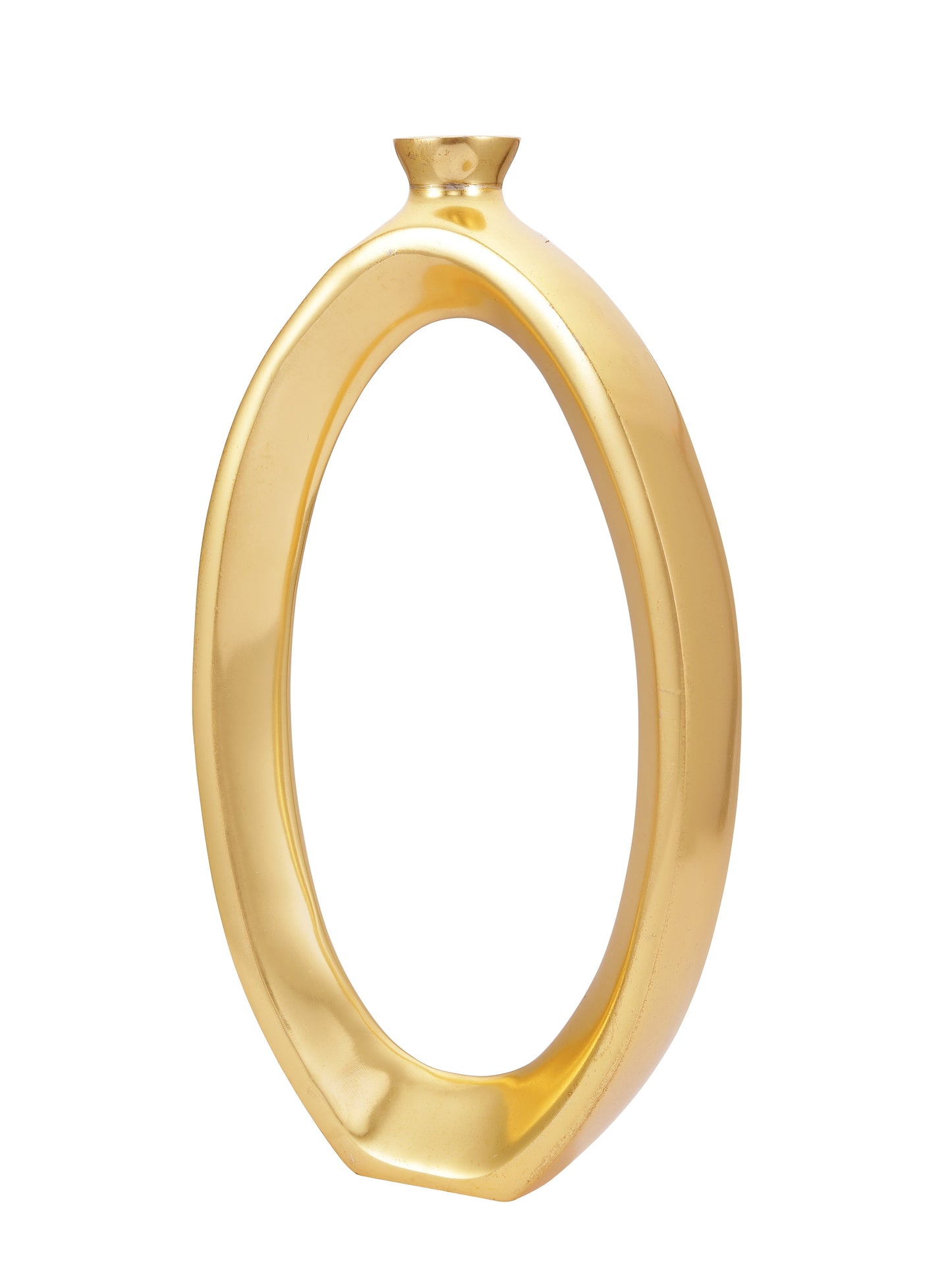 Sharron Gold Flower Vase