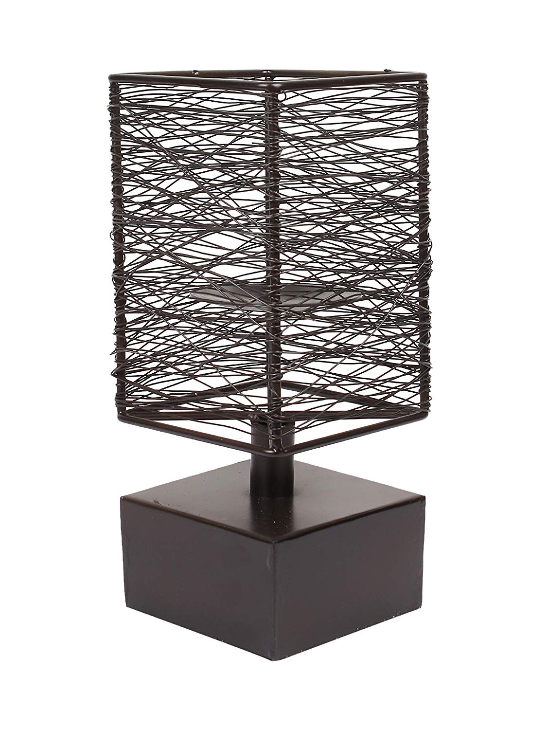 Geo Square wire candle stand