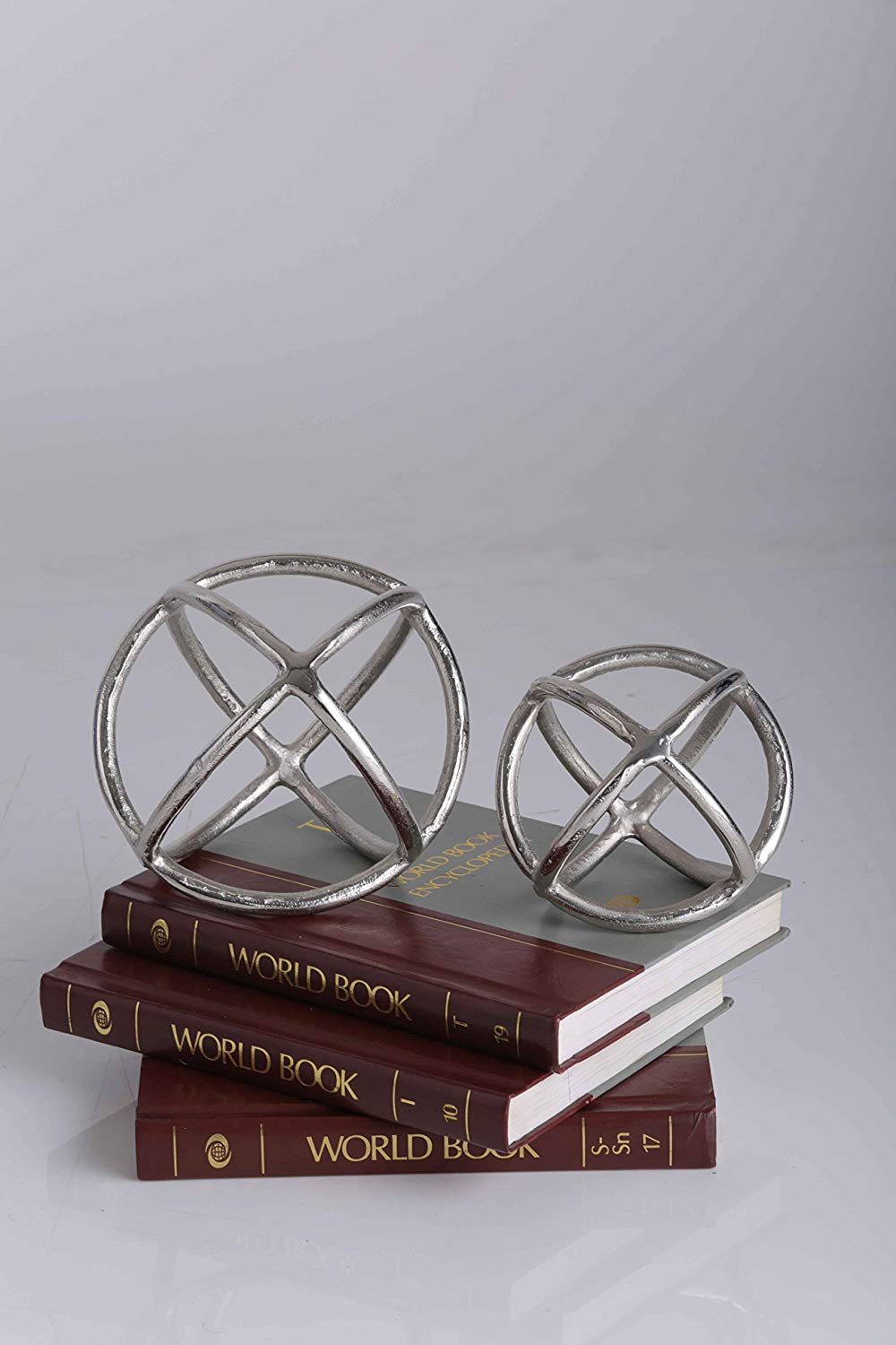 Decorative Metal Sphere Set