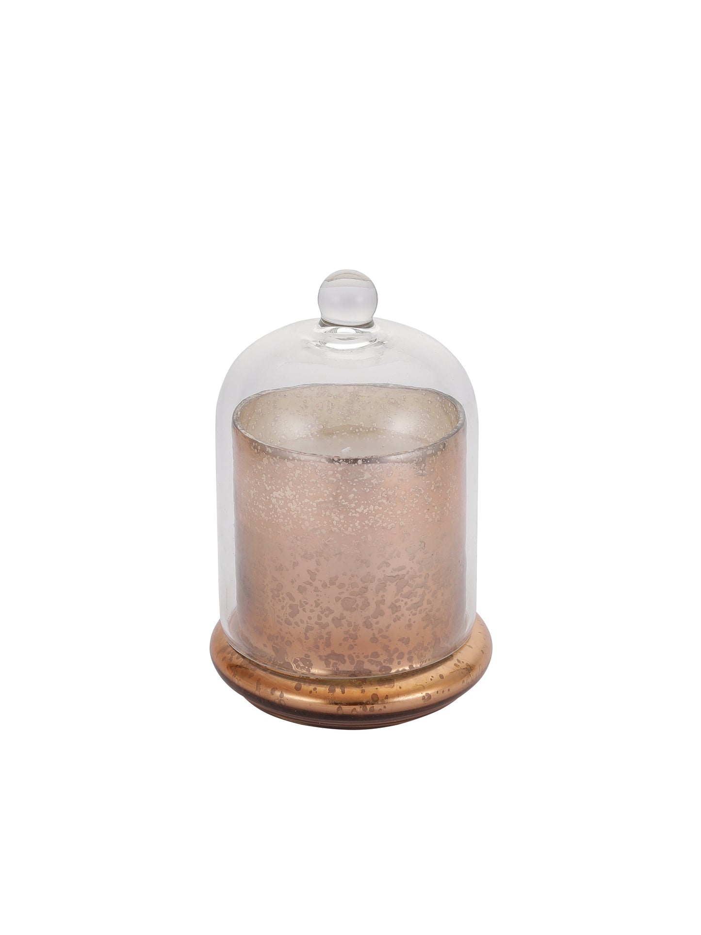 Metallic Copper Bell Jar Candle