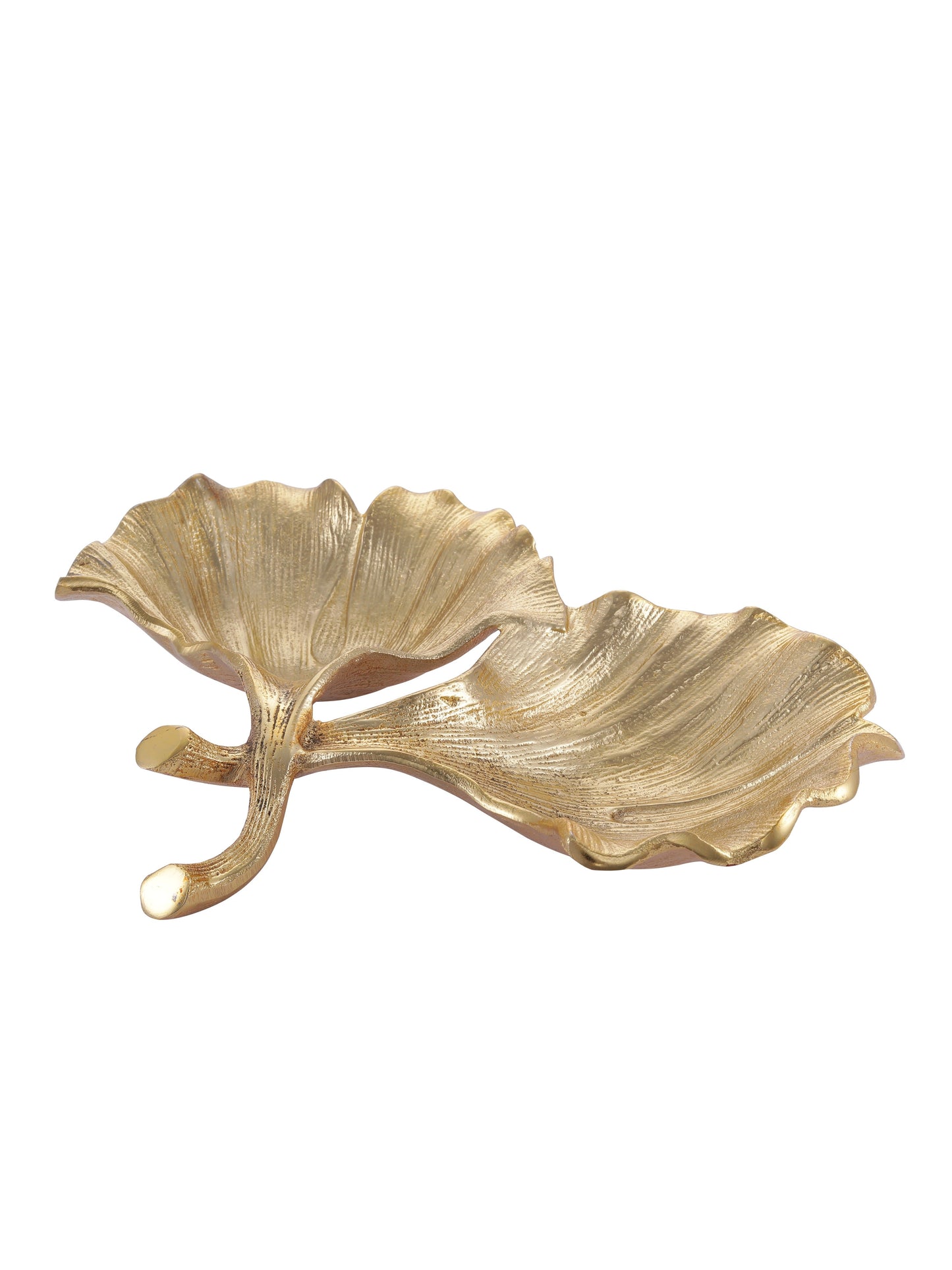 Donna Two Leaf Platter Gold