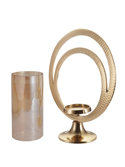 Aurus Gold Hammered Hurricane