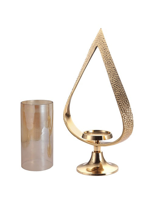 Bella Gold Hammered Hurricane