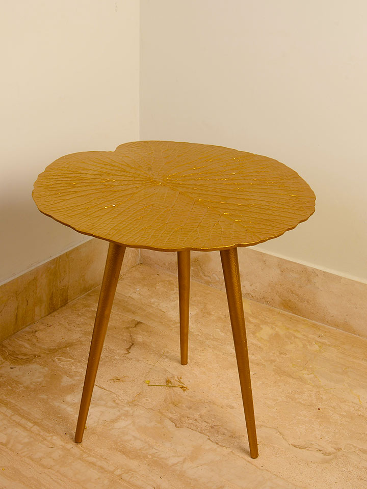 Sabal Gold Leaf Table
