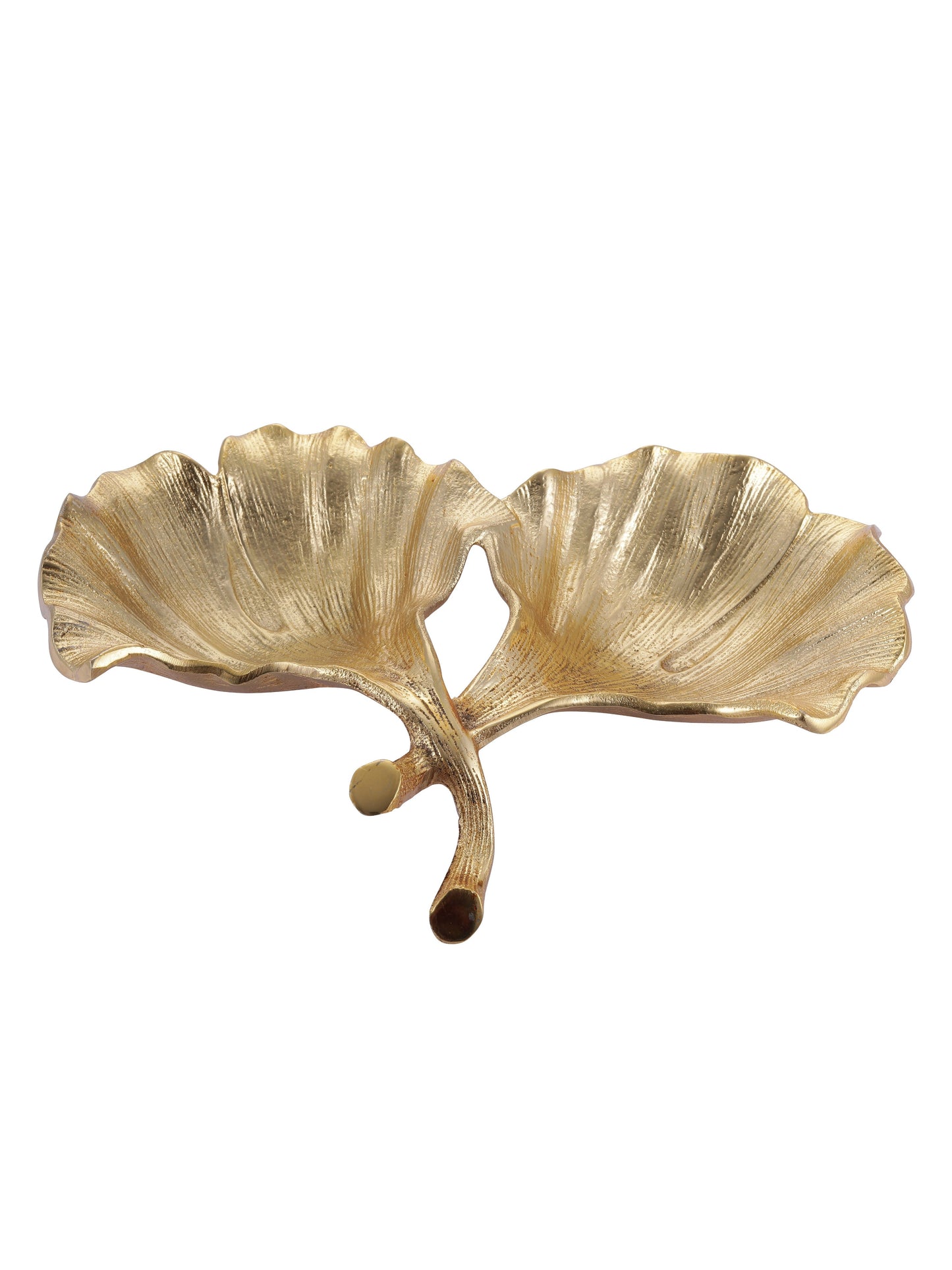 Donna Two Leaf Platter Gold