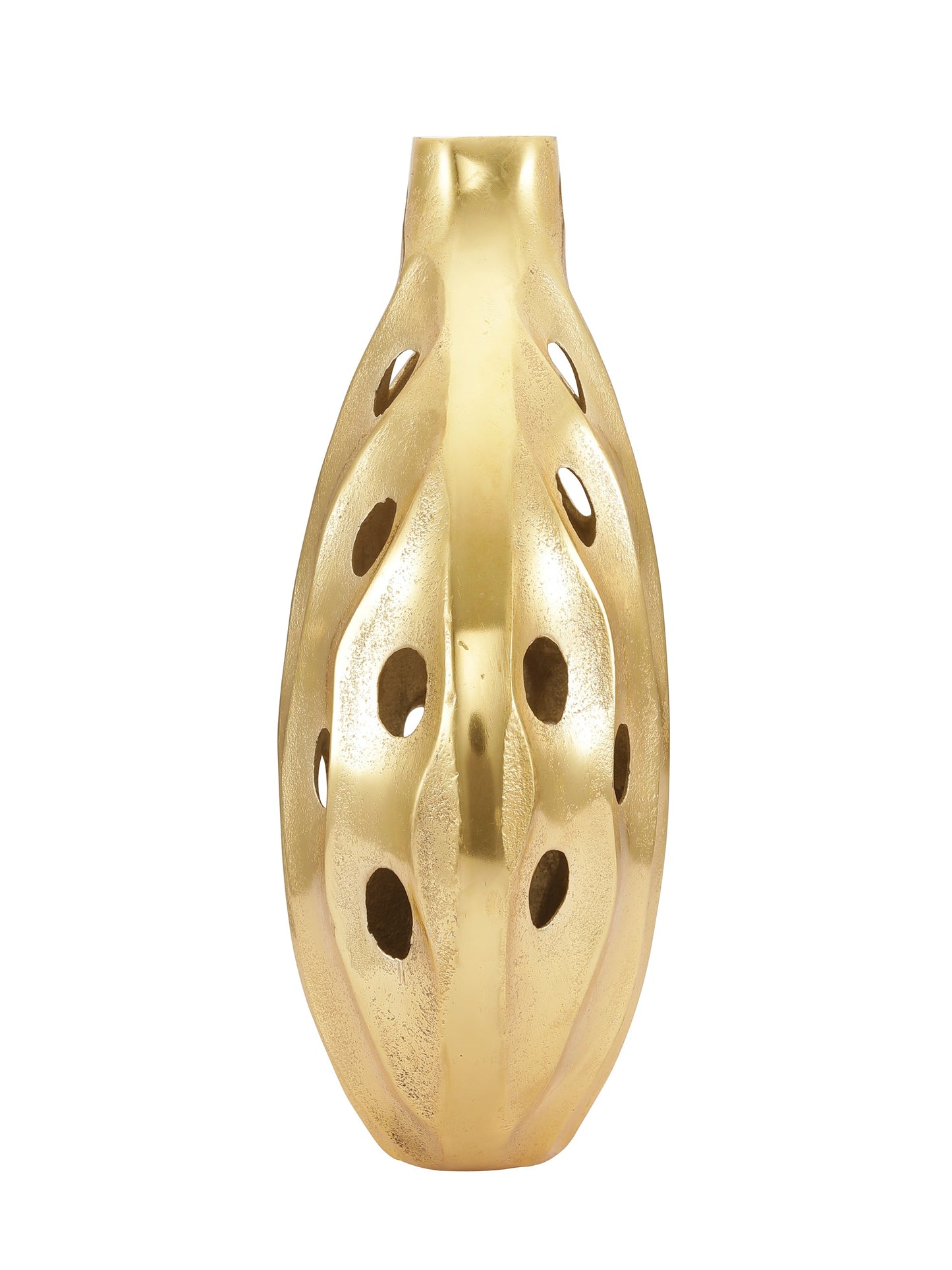 Gabriel Gold Flower Vase