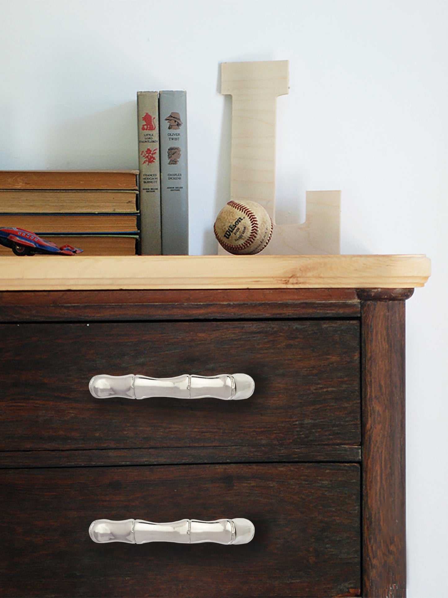 Bamboo Design Pull Set Of 2