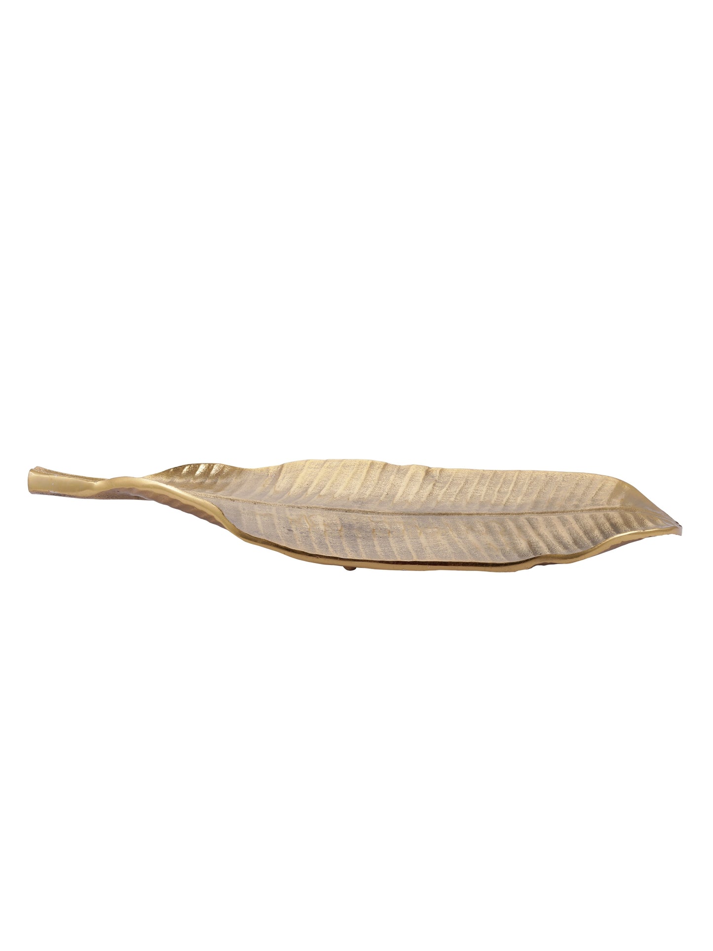 Aureus Leaf Platter Gold