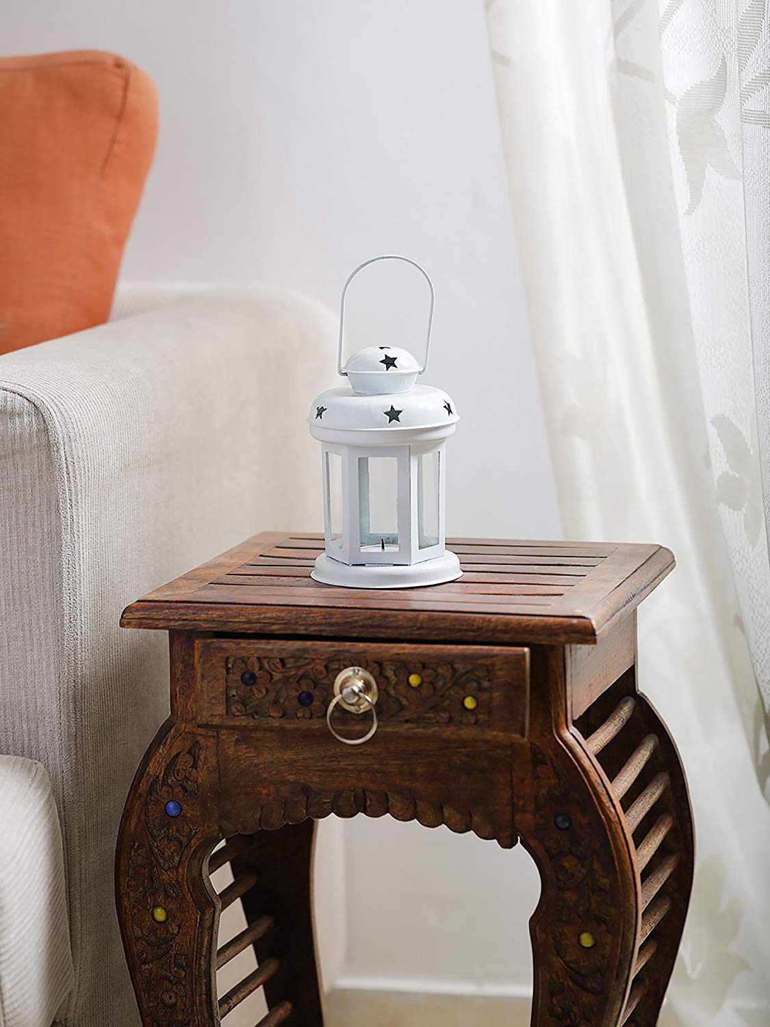 White Hanging Lantern
