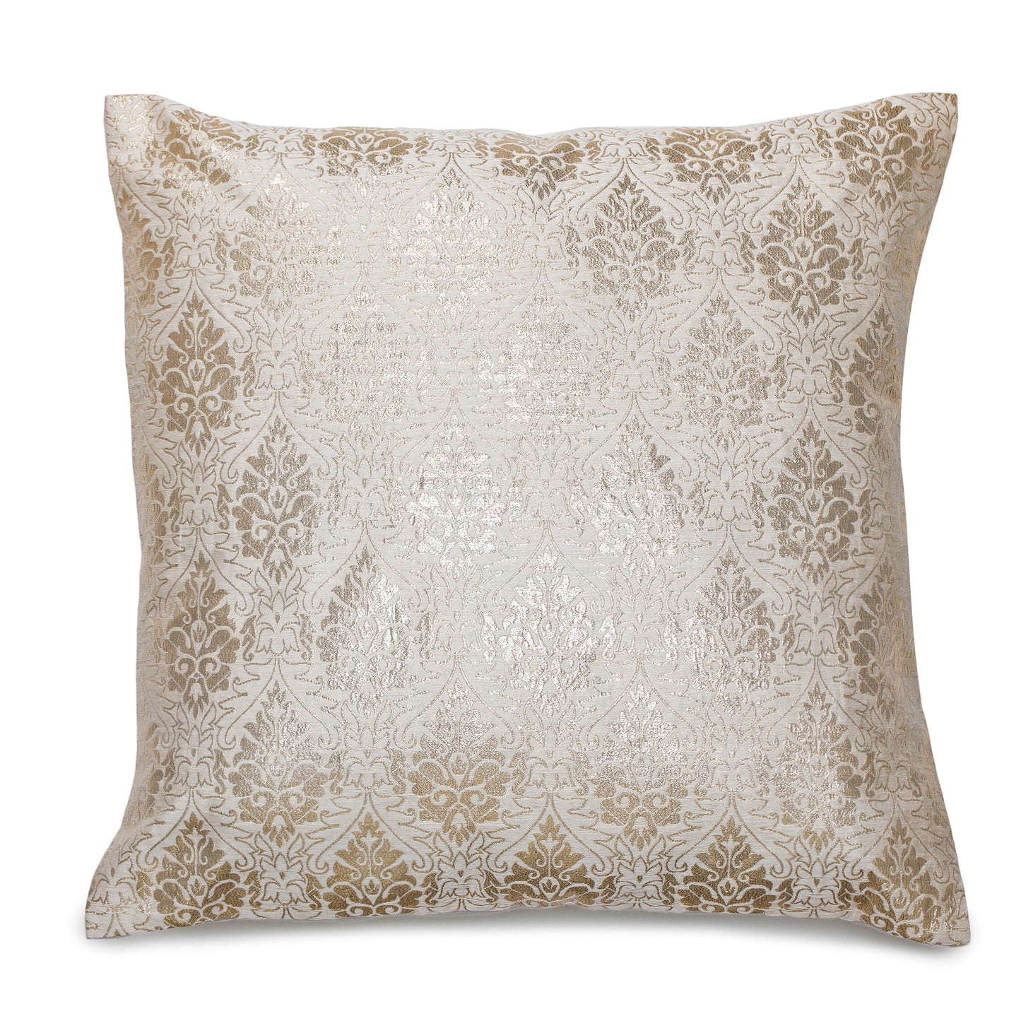 Vina Beige & Gold Cushion