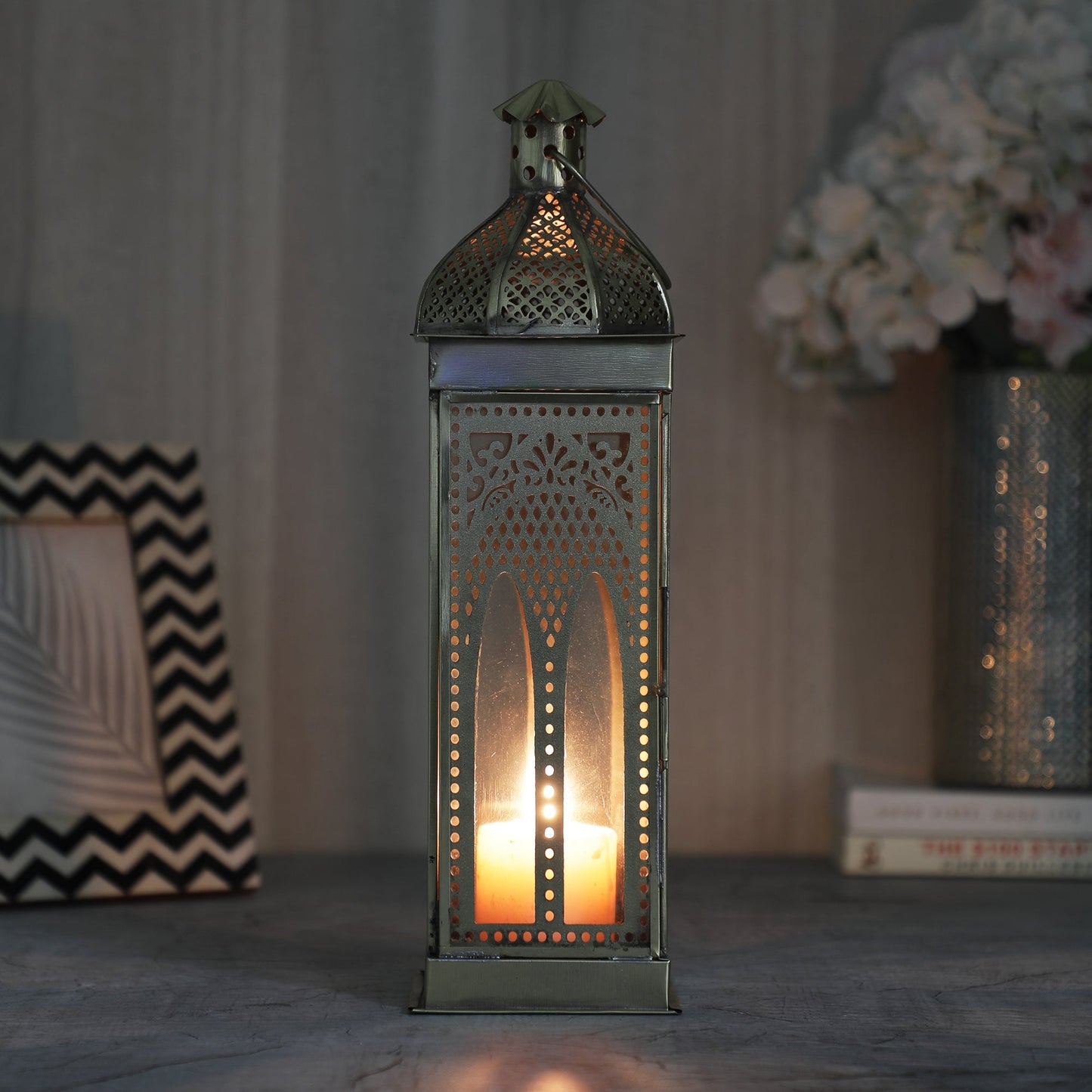 Araya Antique Brass Lantern