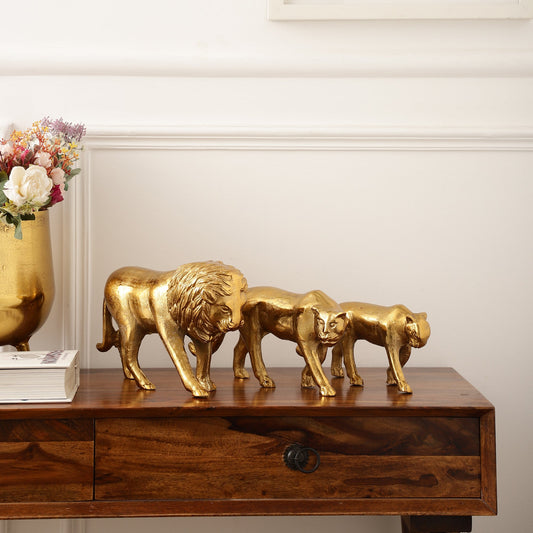 Savannah Lion Set of 3