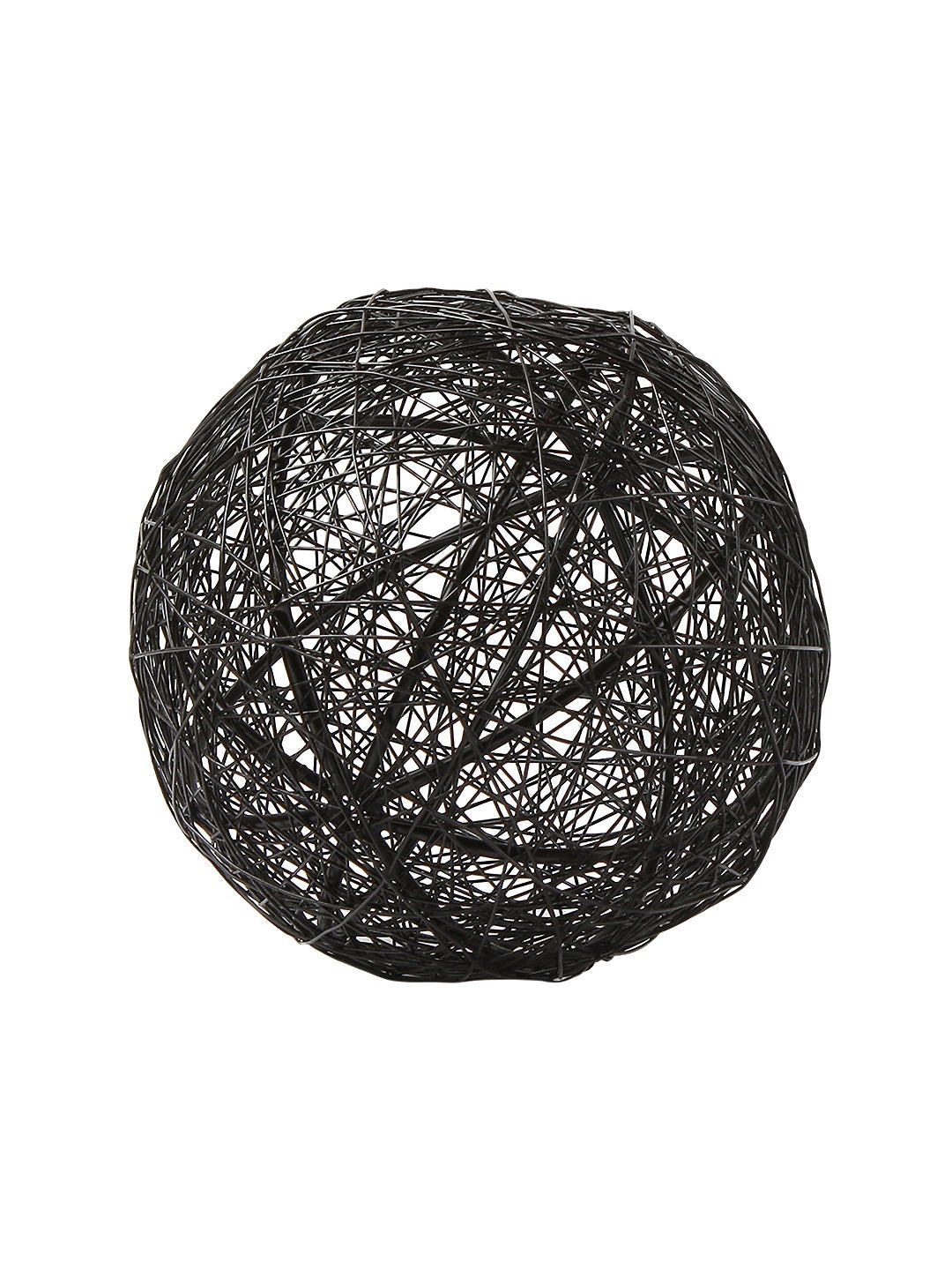 Noire Decorative Wire Orbs Set