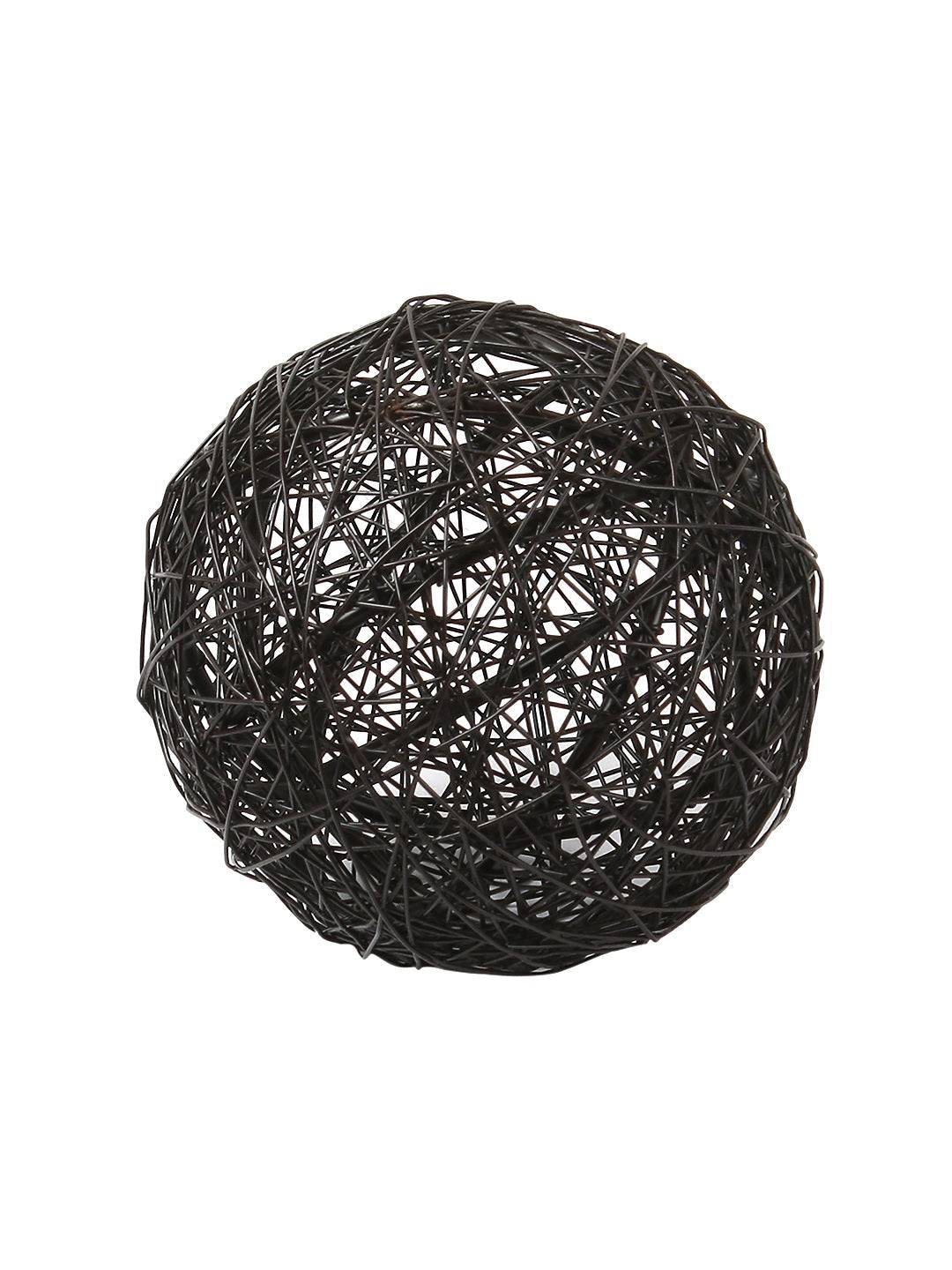 Noire Decorative Wire Orbs Set