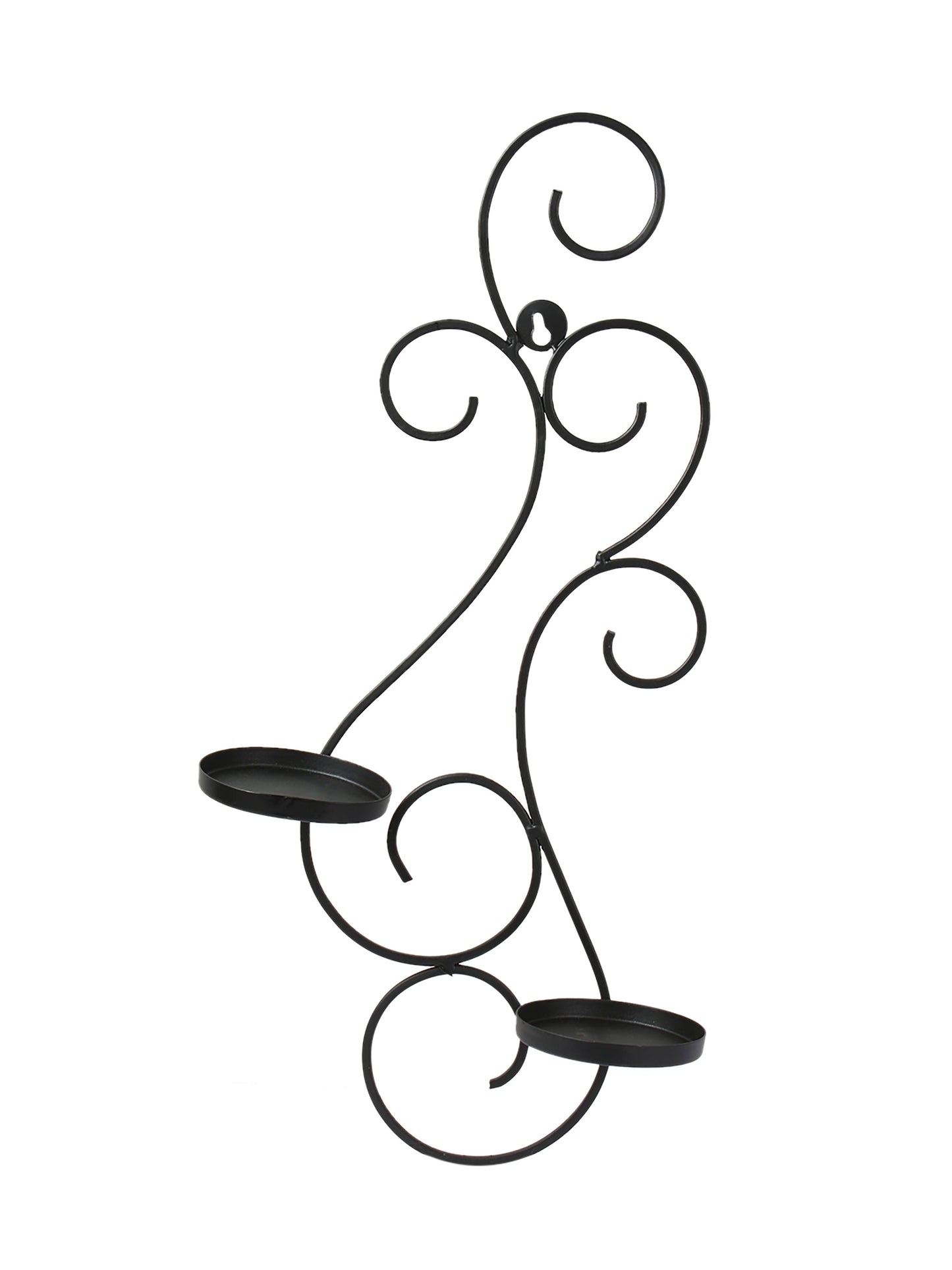 Tyler Black Iron 2 Pillar Candle holder