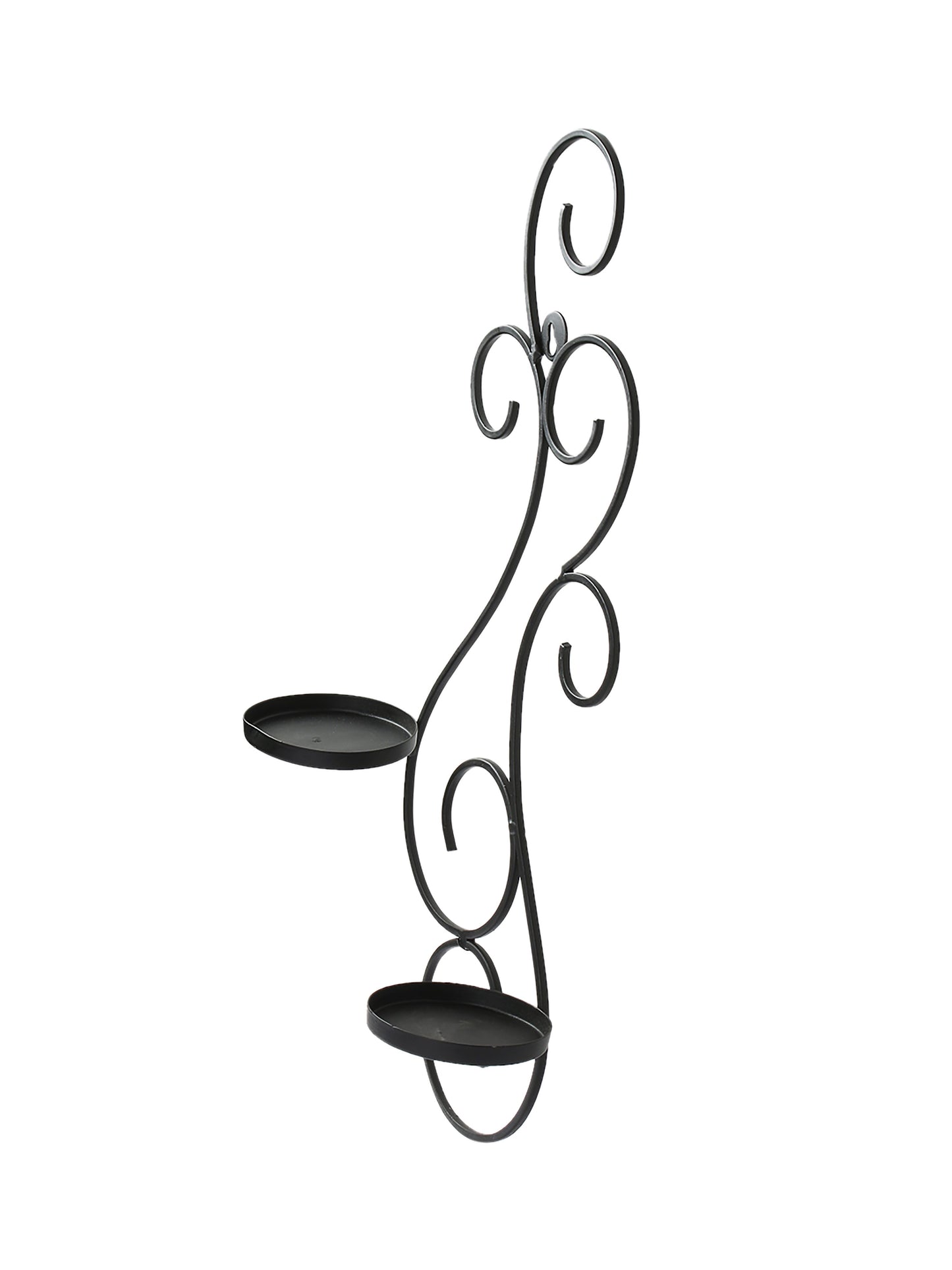 Tyler Black Iron 2 Pillar Candle holder