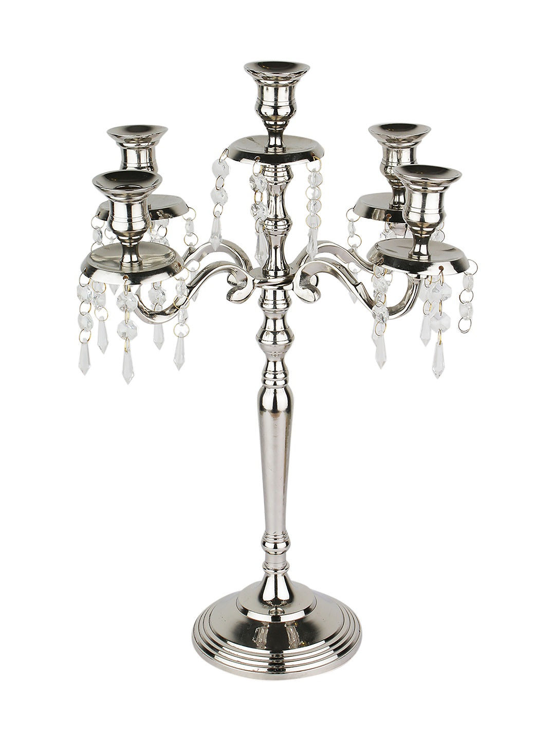 Russell Jewelled Taper Candle holder 5 Arm