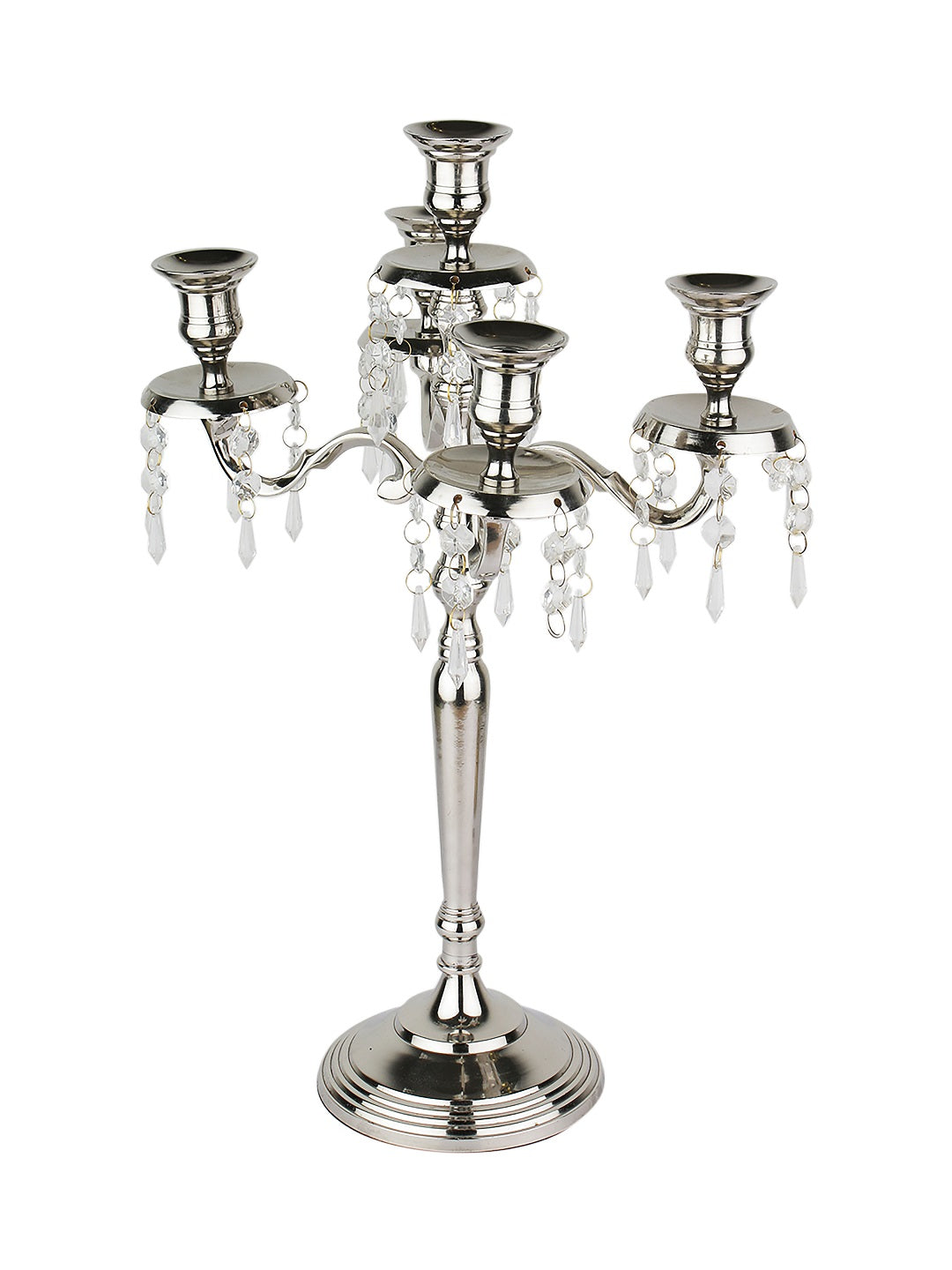 Russell Jewelled Taper Candle holder 5 Arm