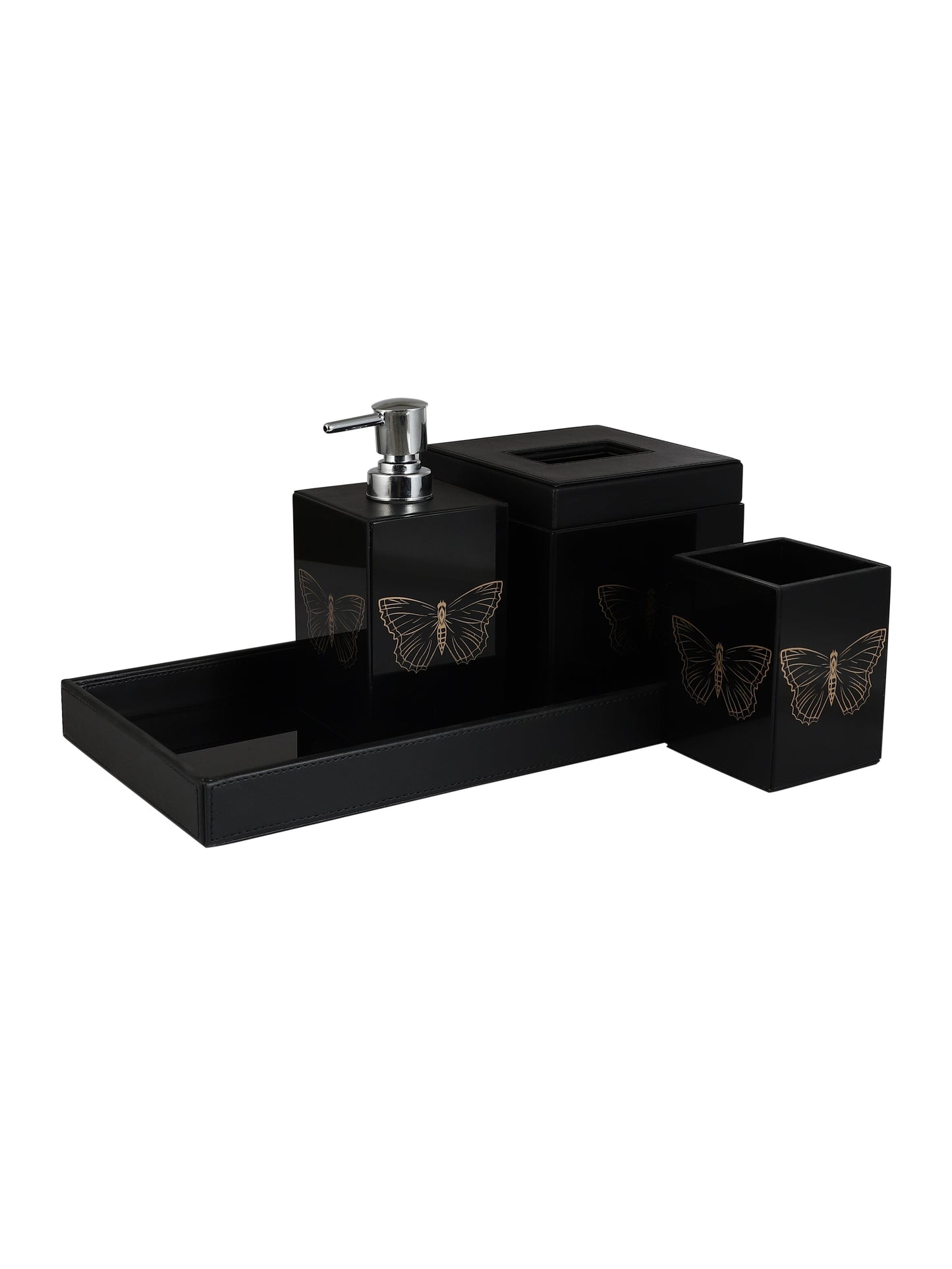 Zahara Butterfly Bathroom Set