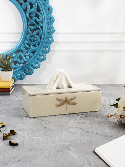 Azalea Dragonfly Tissue Box