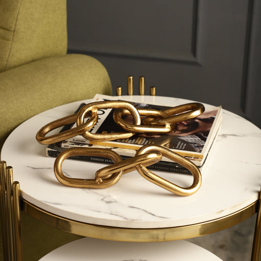 Blaire Oversized Chain Decorative Accent Set of 2