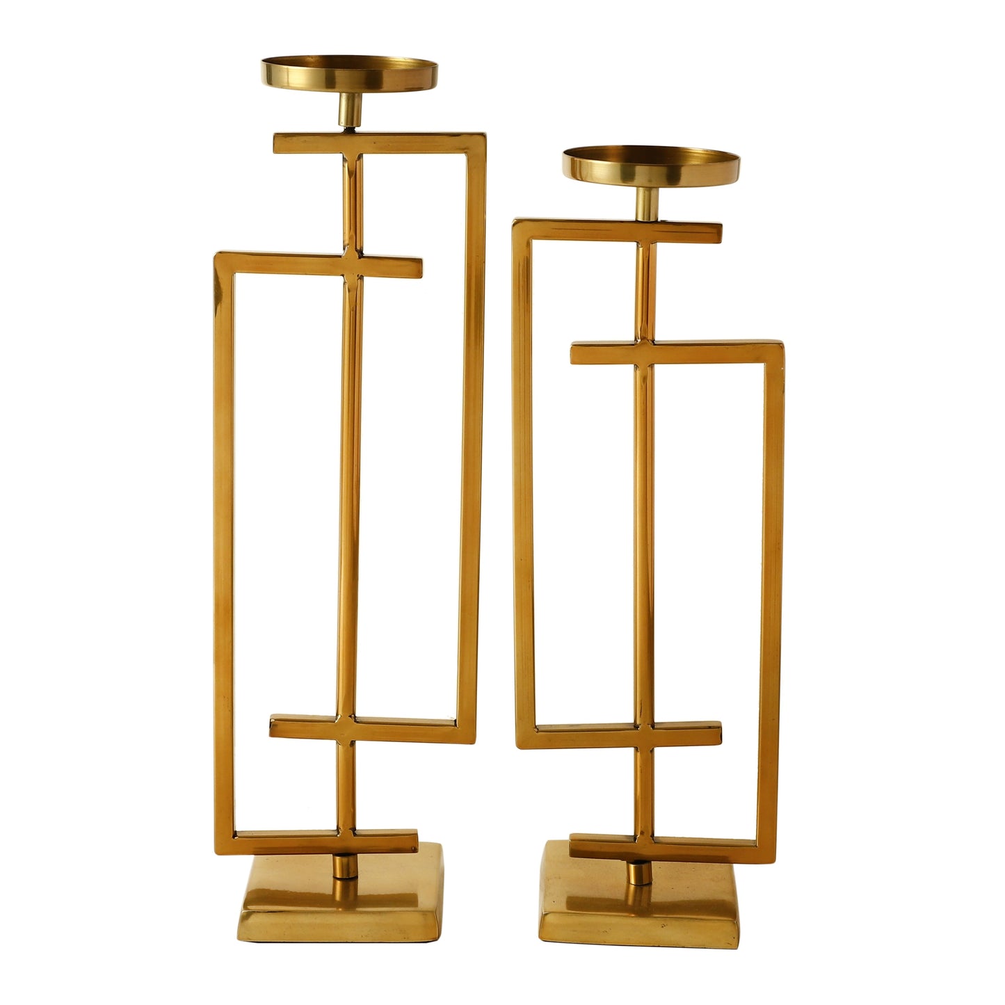 Arriba Gold Hurricane Set of 2