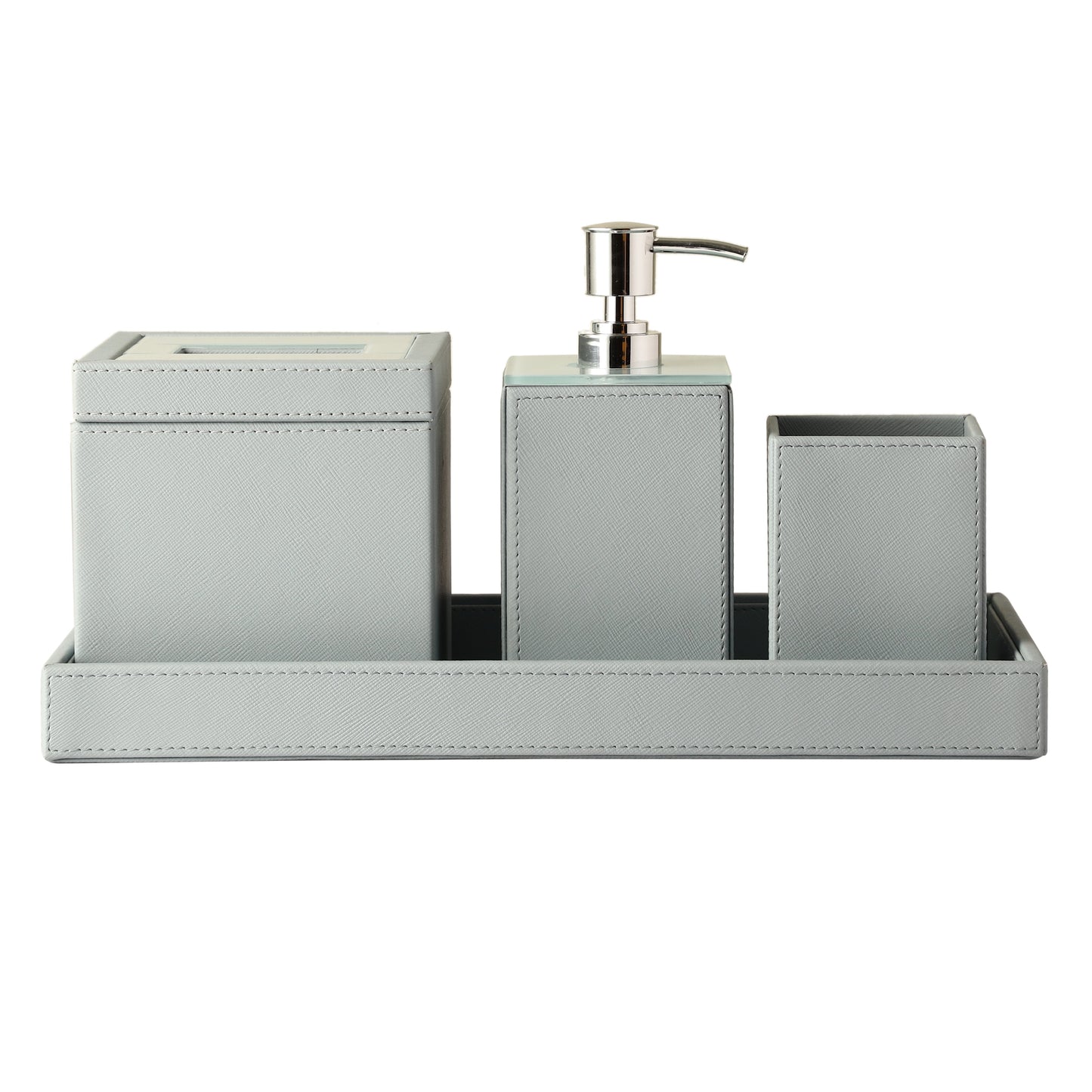 Azure Ice Blue Bathroom Set
