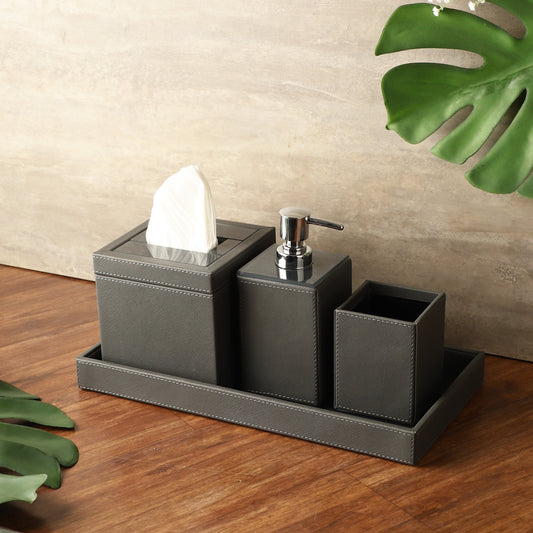 Florence Grey Bathroom Set