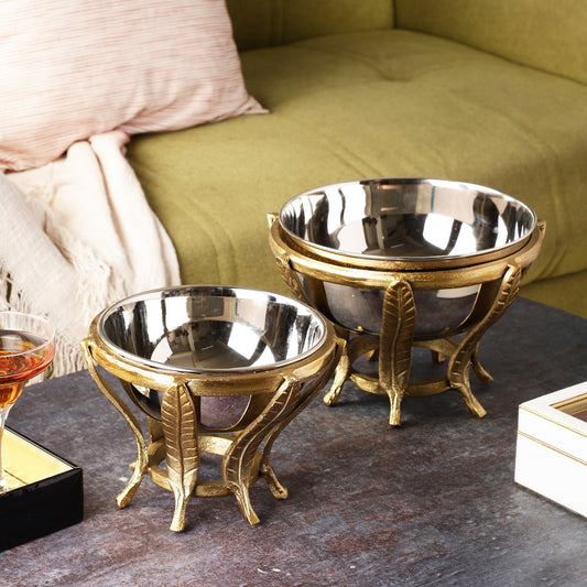 Syrah Leaf Bowl Set of 2