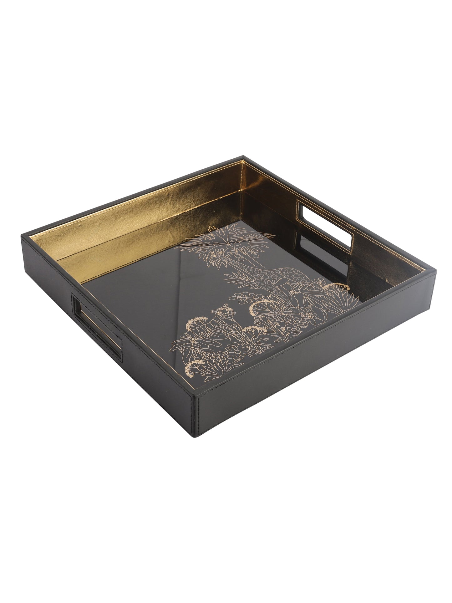 Savannah Jungle Scenery Square Tray