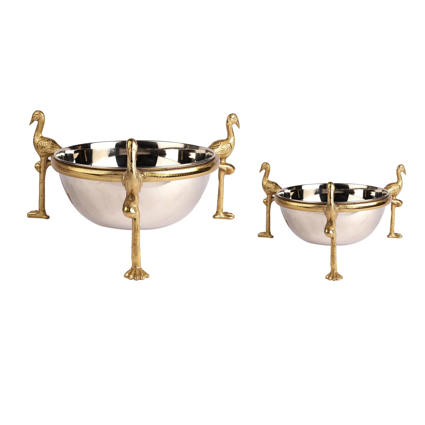 Ariel Flamingo Decorative Bowl Set of 2
