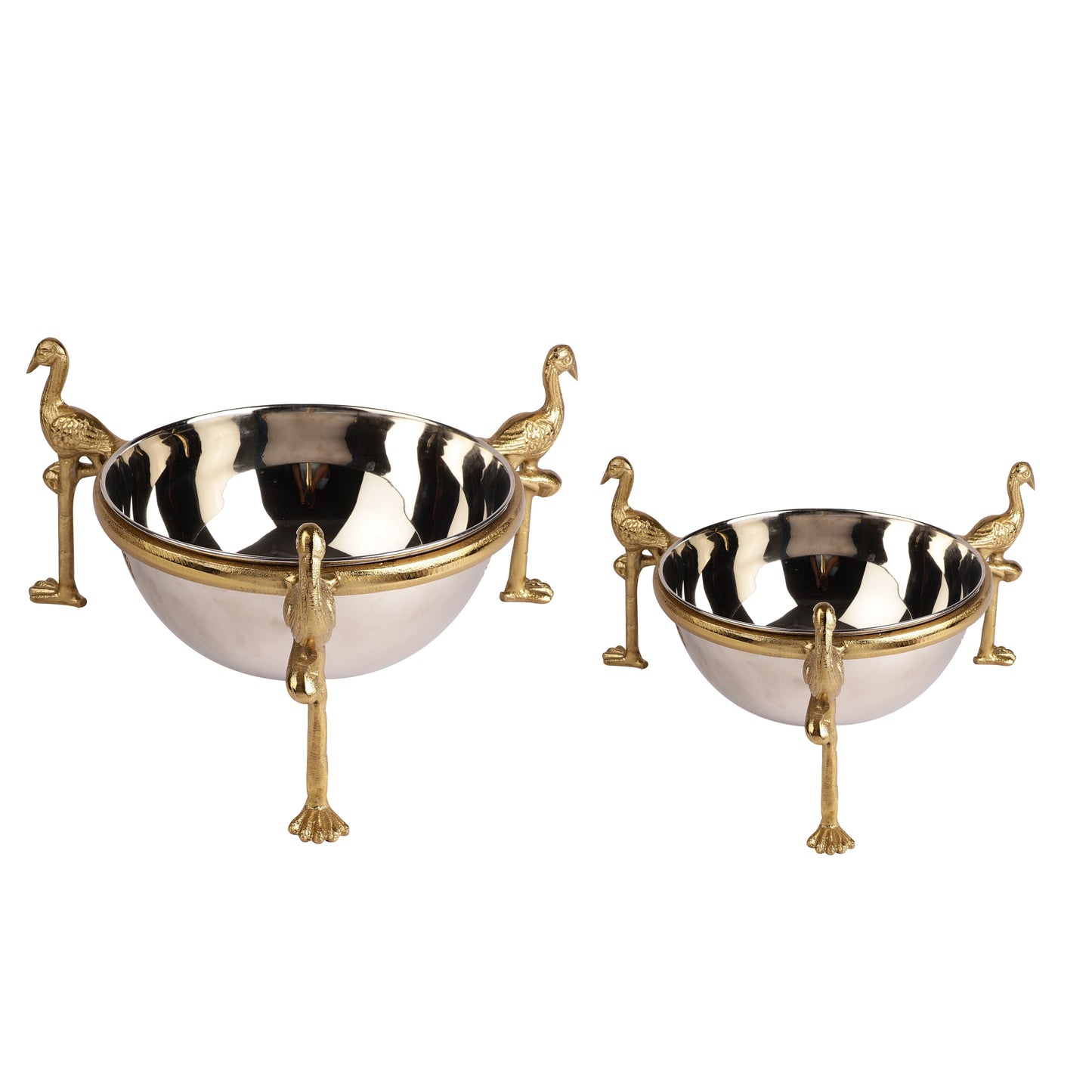 Ariel Flamingo Decorative Bowl Set of 2