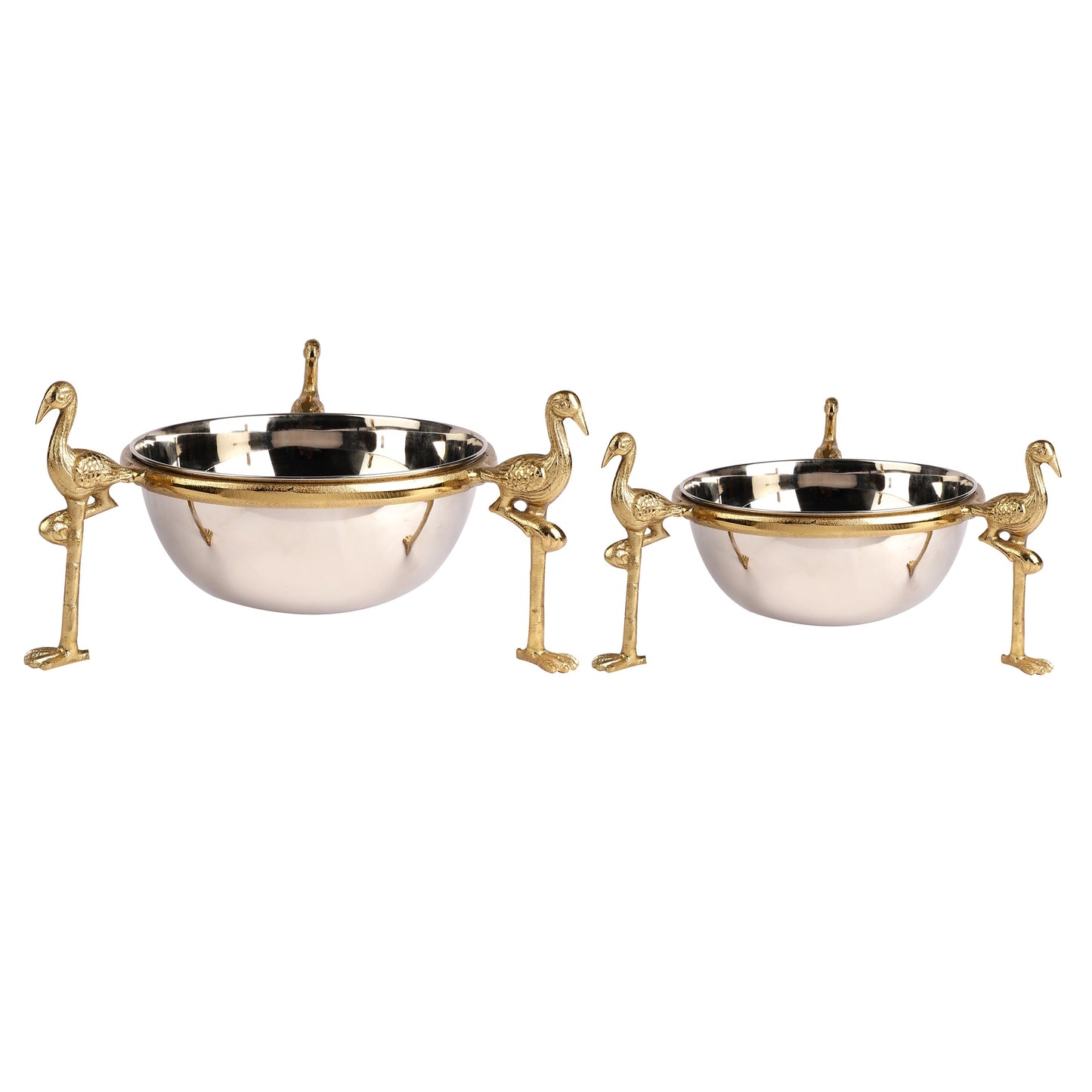 Ariel Flamingo Decorative Bowl Set of 2