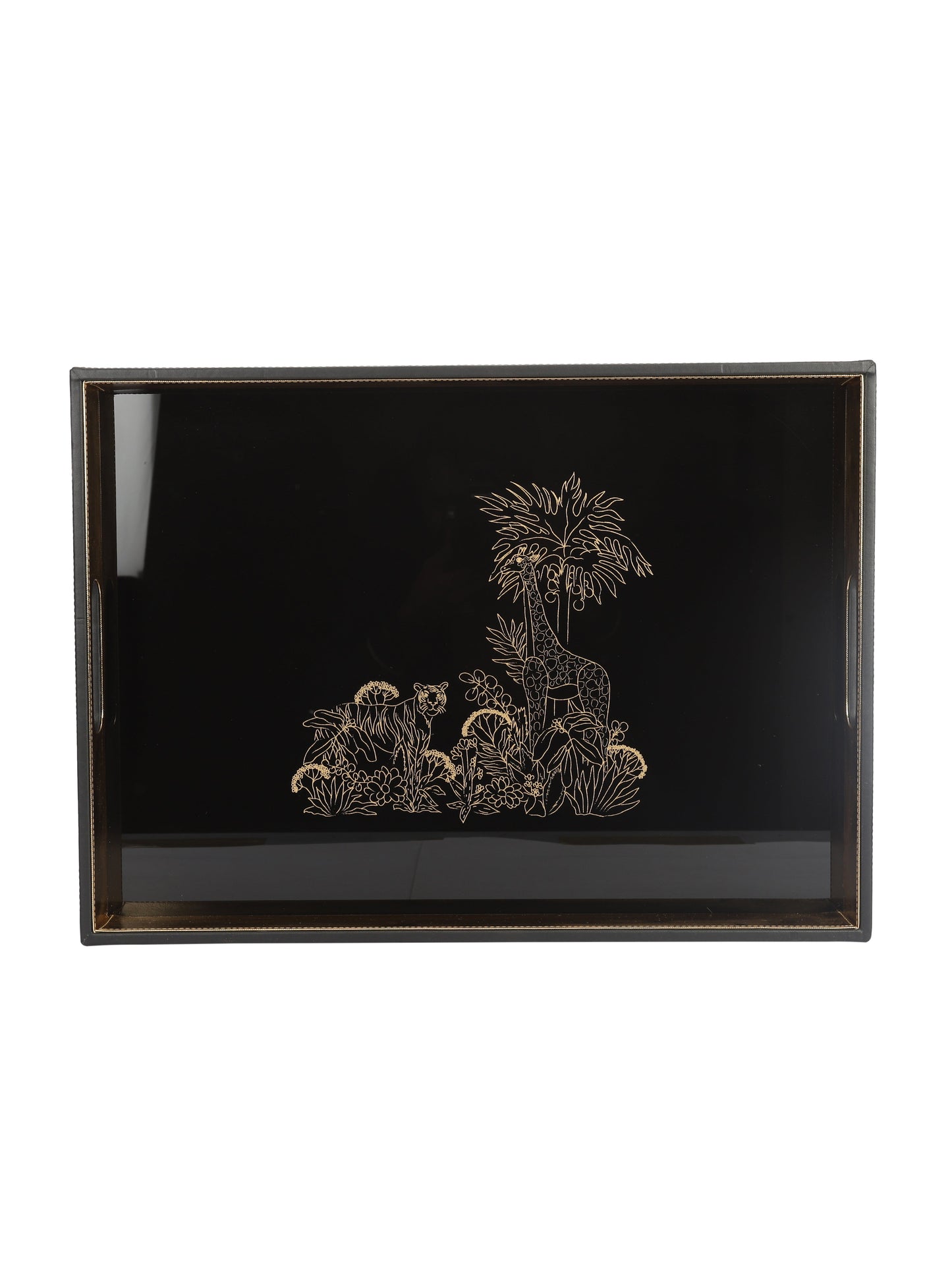 Savannah Jungle Scenery Butler Tray Table