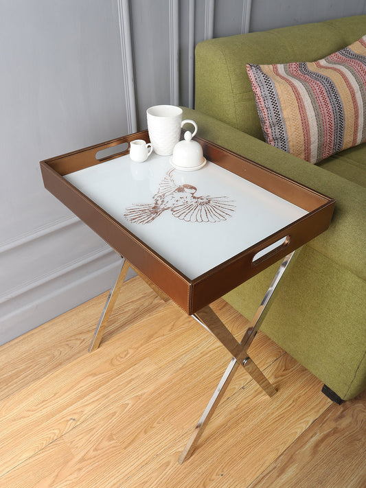 Eviana Bird Butler Tray Table