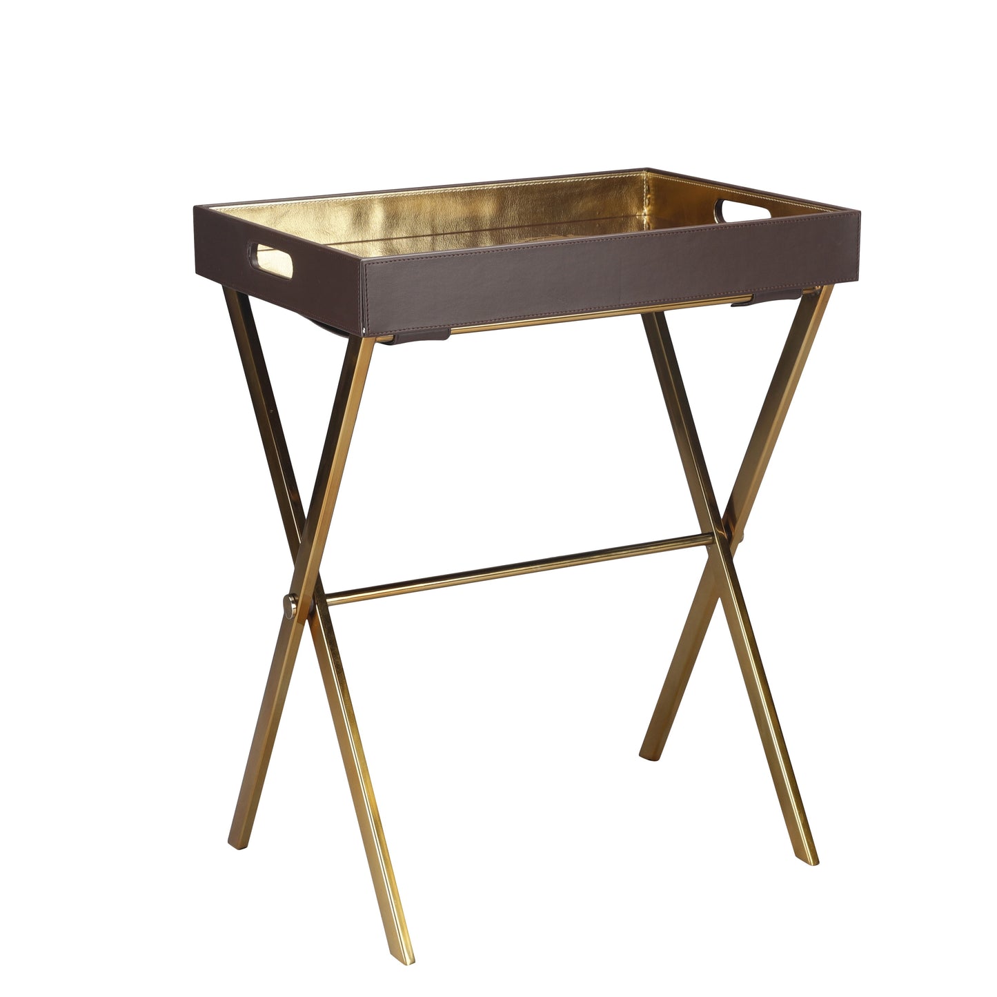 Jackson Horse Gold Butler Tray Table